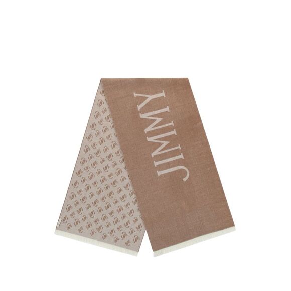 Jimmy Choo Wool Logo Scarf Womens - Picture 2 of 3